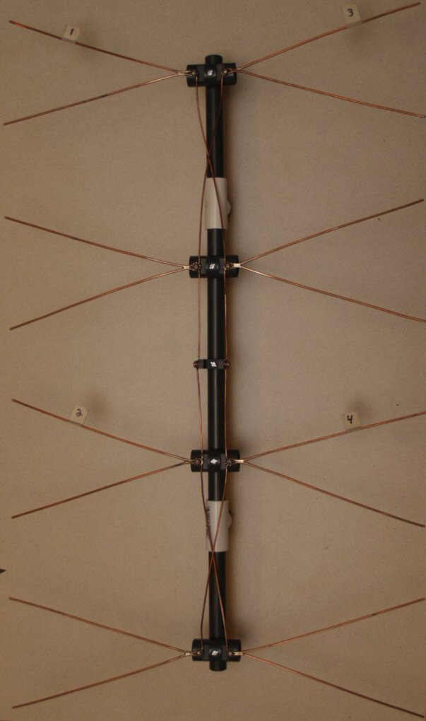 1/2" PVC Frame Front view